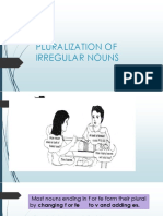 Pluralization of Irregular Nouns