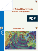 Role of Animal Husbandry in Disaster Management