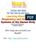 Lesson 5 - Respiratory System