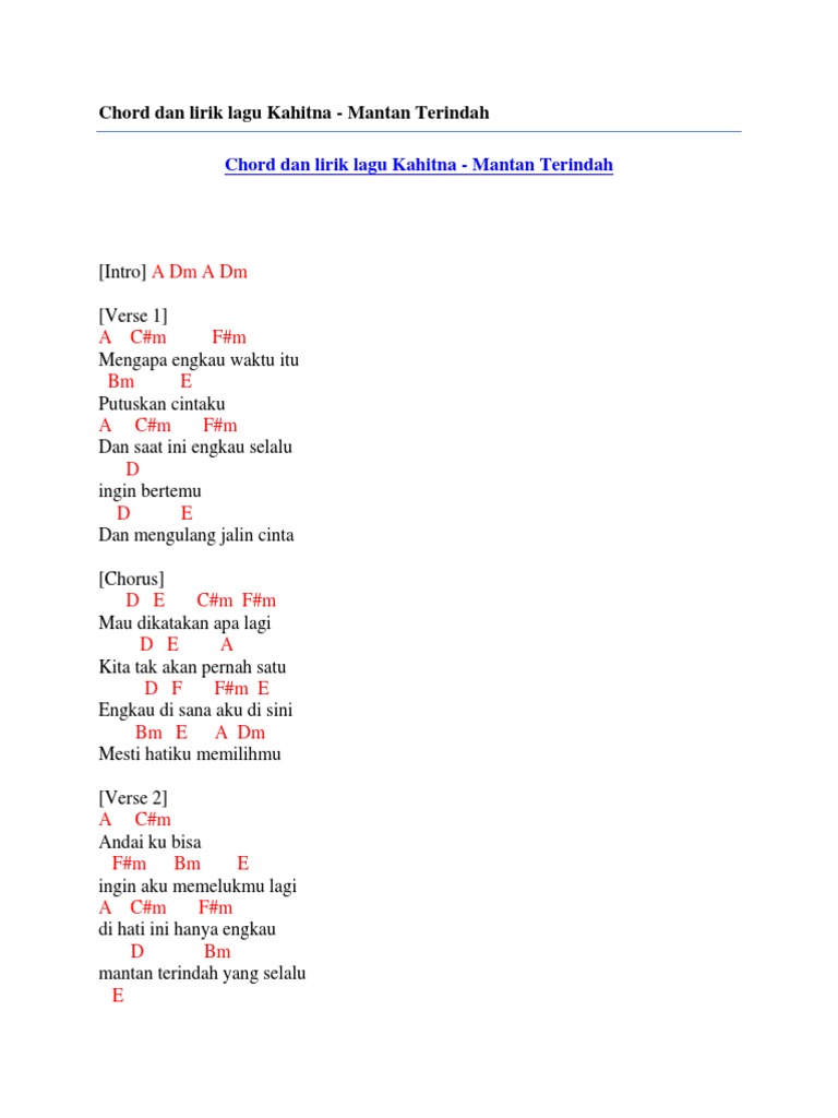 Chord Dan Lirik Lagu Kahitna Mantan Terindah Dikatakan apalagi mp3 gratis, download mp3 mau dikatakan apalagi, download musik mau dikatakan apalagi, download mau dikatakan. dan lirik lagu kahitna mantan terindah
