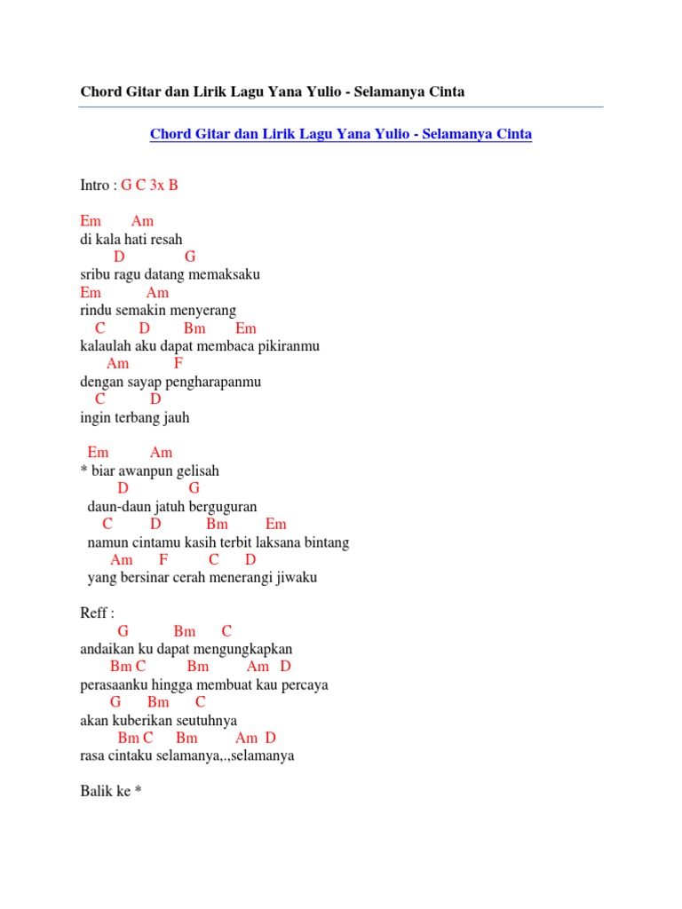 43 Chordtela Sunset Di Tanah Information Chord Gitar