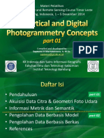 Analytical & Digital Photogrammetry Concepts 01