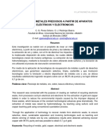 Reciclaje de Metales Preciosos A Partir de Aparatos Eléctricos y Electrónicos Latometalurgia 2015 V1