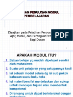 Penulisan Modul 1