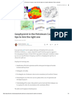 Geophysicist in The Petroleum Company - Tips To Hire The Right One - Vladimir Moskalev - Pulse - LinkedIn