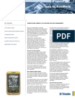 Brochure Trimble Juno SC PDF