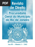 Revista de Direito da Procuradoria Geral do Município do Rio de Janeiro - n° 3 - 2002