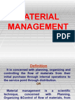 Materials Management