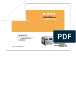 Kipor Diesel Generator KDE7000T - EN - PDF