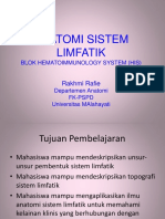 Anatomi Sistem Limfatik