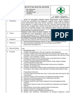 2.3.7.4 SOP Pencatatan Dan Pelaporan