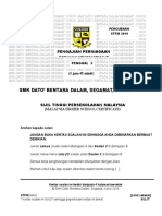 Percubaan Penggal 3 2016