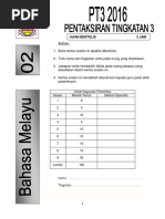 Bahasa Melayu - Modul PT3 2016 - Soalan & Skema