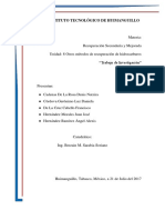 Evidencia de La Unidad 8 Otros Metodos de Recuperacion de Hidrocarburos