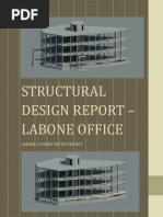 Labone Office Complex Structural Design Report Rev 01 PDF