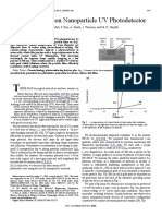 Thin Film Silicon Nanoparticle UV Photodetector: O. M. Nayfeh, S. Rao, A. Smith, J. Therrien, and M. H. Nayfeh