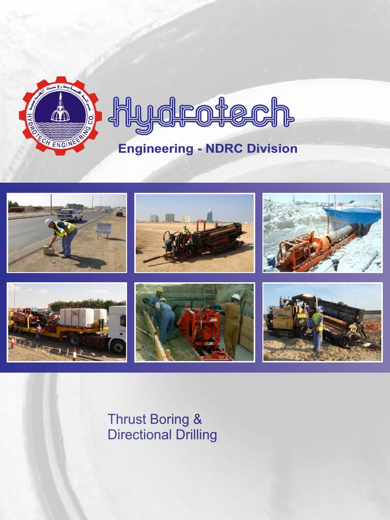 NDRC Techniques in Thrust Boring & Drilling | PDF | Home & Garden