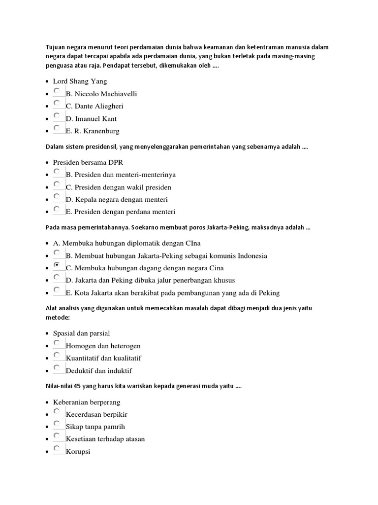 Soekarno Membuat Poros Jakarta Peking Maksudnya Adalah Kreatifitas Terkini