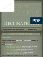 DECLINATIO Nomen Substantivum