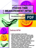 Methods Time Measurement (MTM)