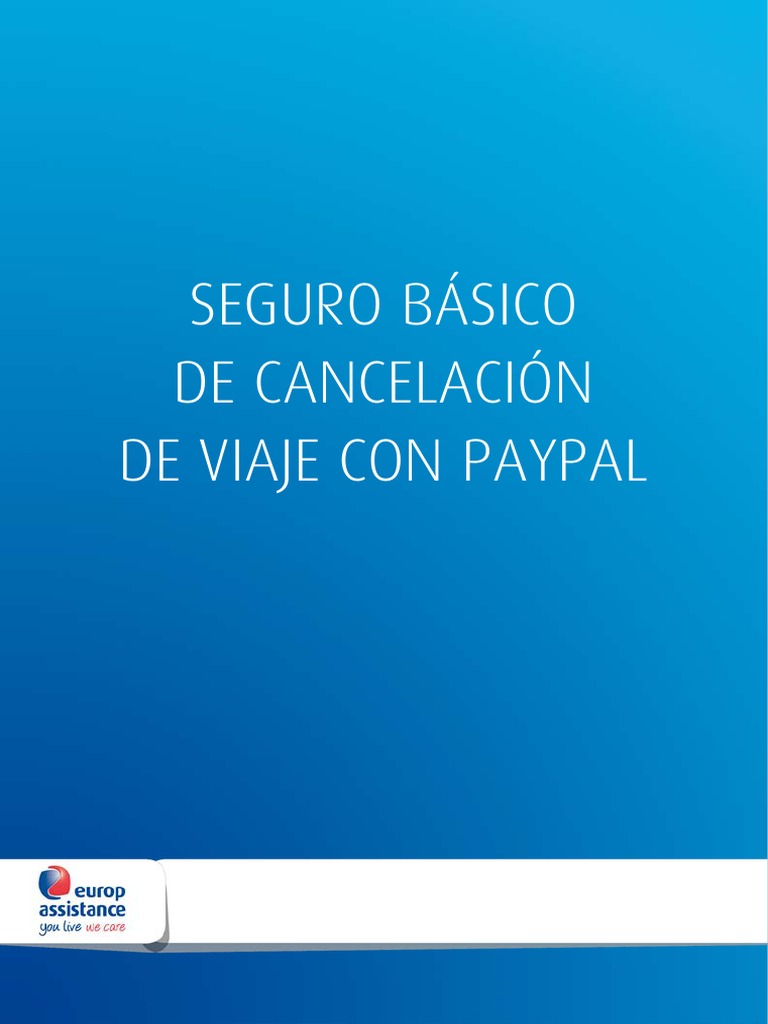 Seguro Cancelacion Viaje