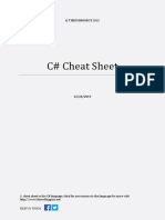 Cs Cheat Sheet PDF