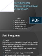 Akulturasi Dan Perkembangan Budaya Islam Di Indonesia