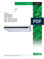 McQuay M5CM-ER DR CR Technical Manual Eng