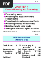 Financial Planing & Forecasting