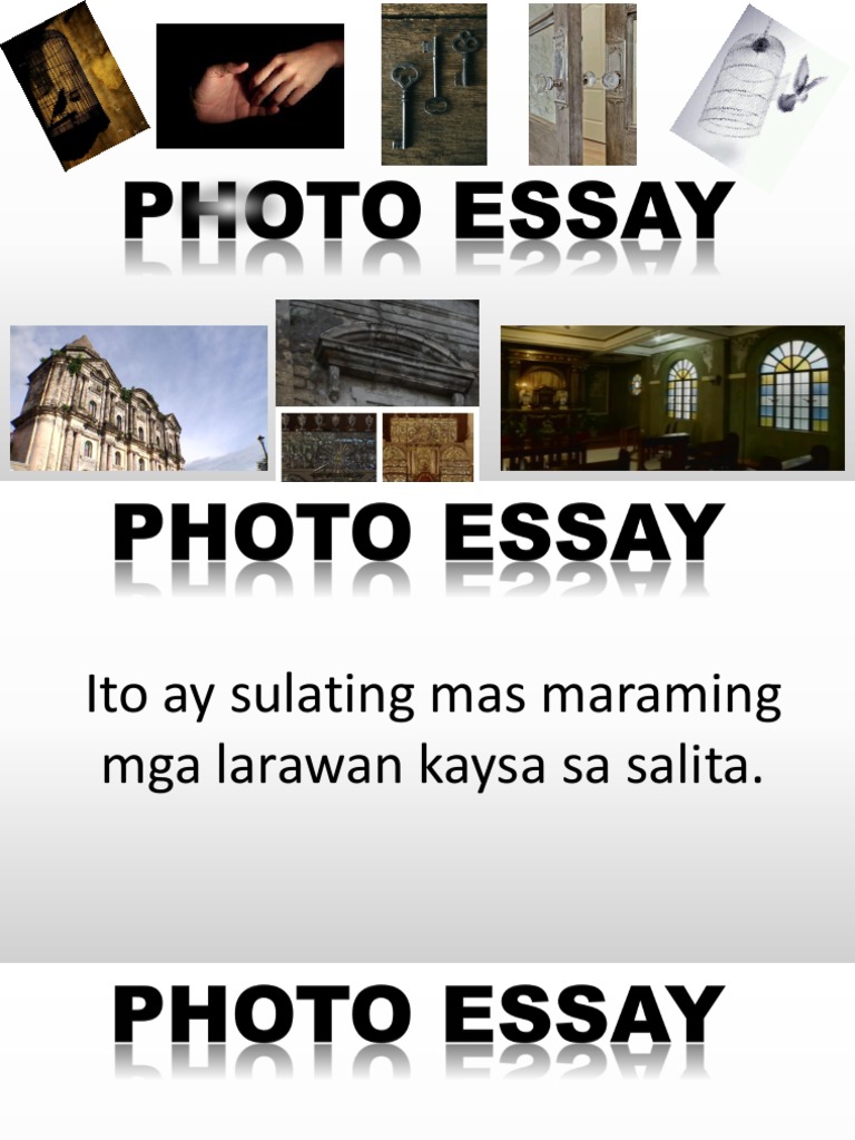 pictorial essay examples