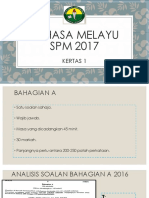 Bahasa Melayu SPM 2017