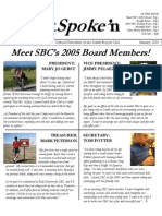 January 2005 Outspoke'n Newsletter, Cyclists of Greater Seattle