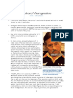 Musharraf's Transgressions