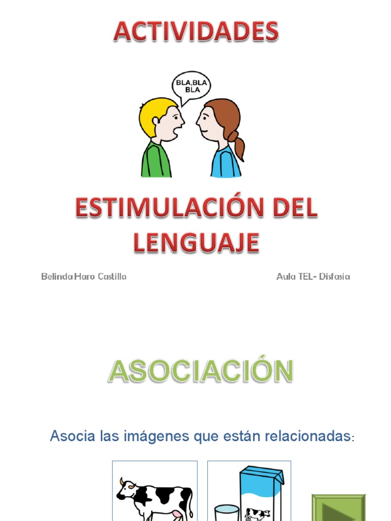 Actividades de clasificación de imágenes | PDF | Artes del Lenguaje y ...