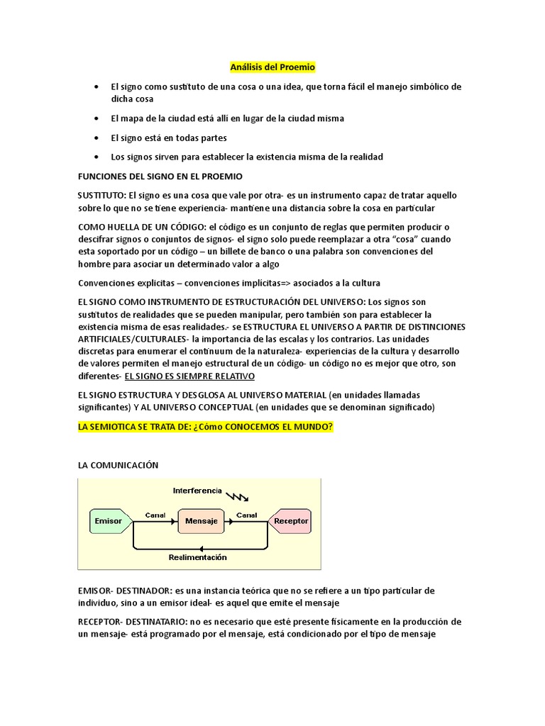 Definición y funciones del proemio | PDF | Comunicación | Información