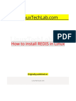 How to Install REDIS in LInux