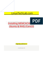 Installing MEMCACHED in Ubuntu & RHEL CentOS