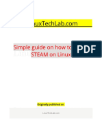 Simple Guide on How to Install STEAM on Linux