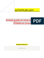 Simple Guide On How To Install STEAM On Linux