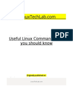 Useful Linux Commands That You Should Know