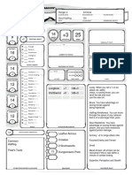 The Arrow 5E Example Character