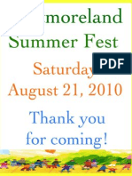 Summer Fest Booklet