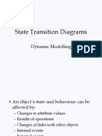 State Transition Diagrams: Dynamic Modelling