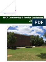 community  service ibcp guidelines class of 2018