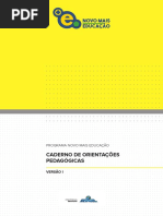 Caderno de Orientações Pedagógicas Pnme