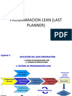 Programacion Lean (Last Planner)