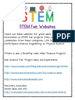 websites for science fair