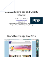 EPM212 Metrology and Quality Control - National Metrology Lab SIRIM