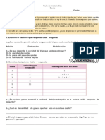 Guía de Matemática Sexto Algebra