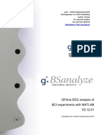 Off-Line EEG Analysis of BCI Experiments With MATLAB V2.12.01
